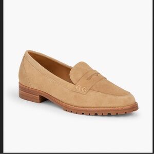 Talbots suede Tan Loafers